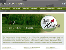 Tablet Screenshot of jimkellygolfstories.com